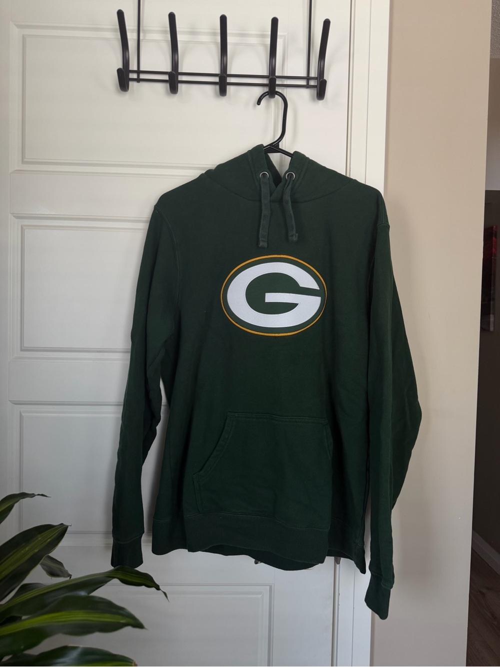 Green Packers Logo Hooded Sweatshirt - NFL